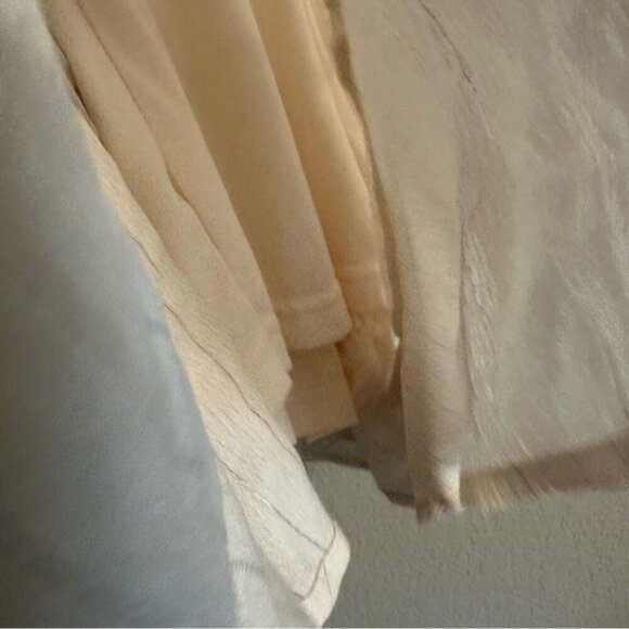 Fashion Nova Ring A Bell Stripe Romper - Ivory Size XS - Picture 7 of 16